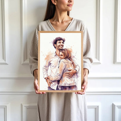 mockup-femme-cadre-bois