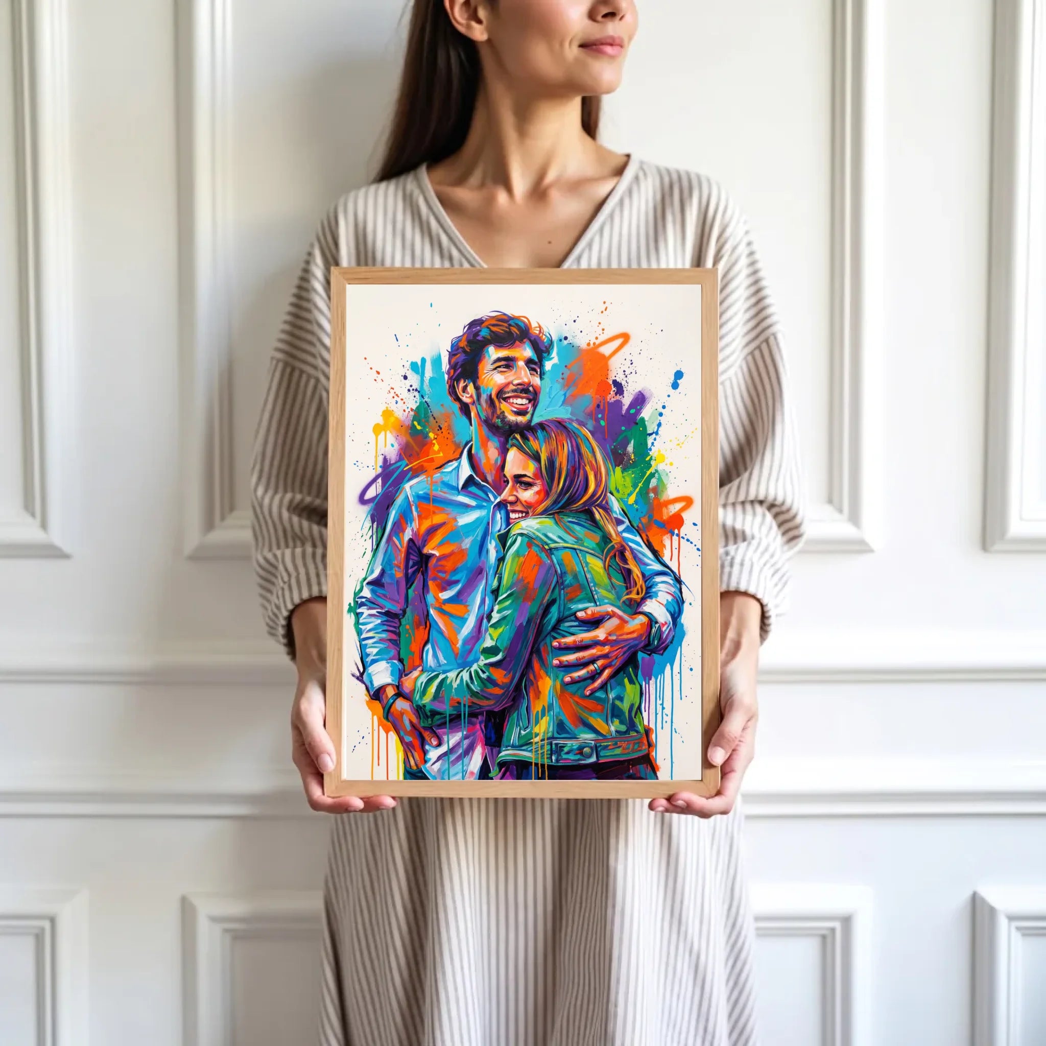 mockup-femme-cadre-bois