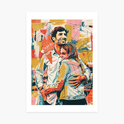 Affiche personnalisée - Votre photo en illustration Pop-Art Graffiti