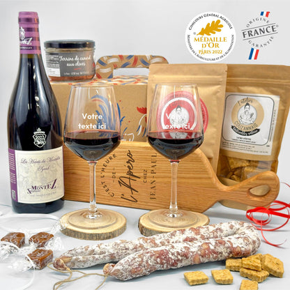 Coffret Cadeau Vin Gourmand - cestfrancais.fr