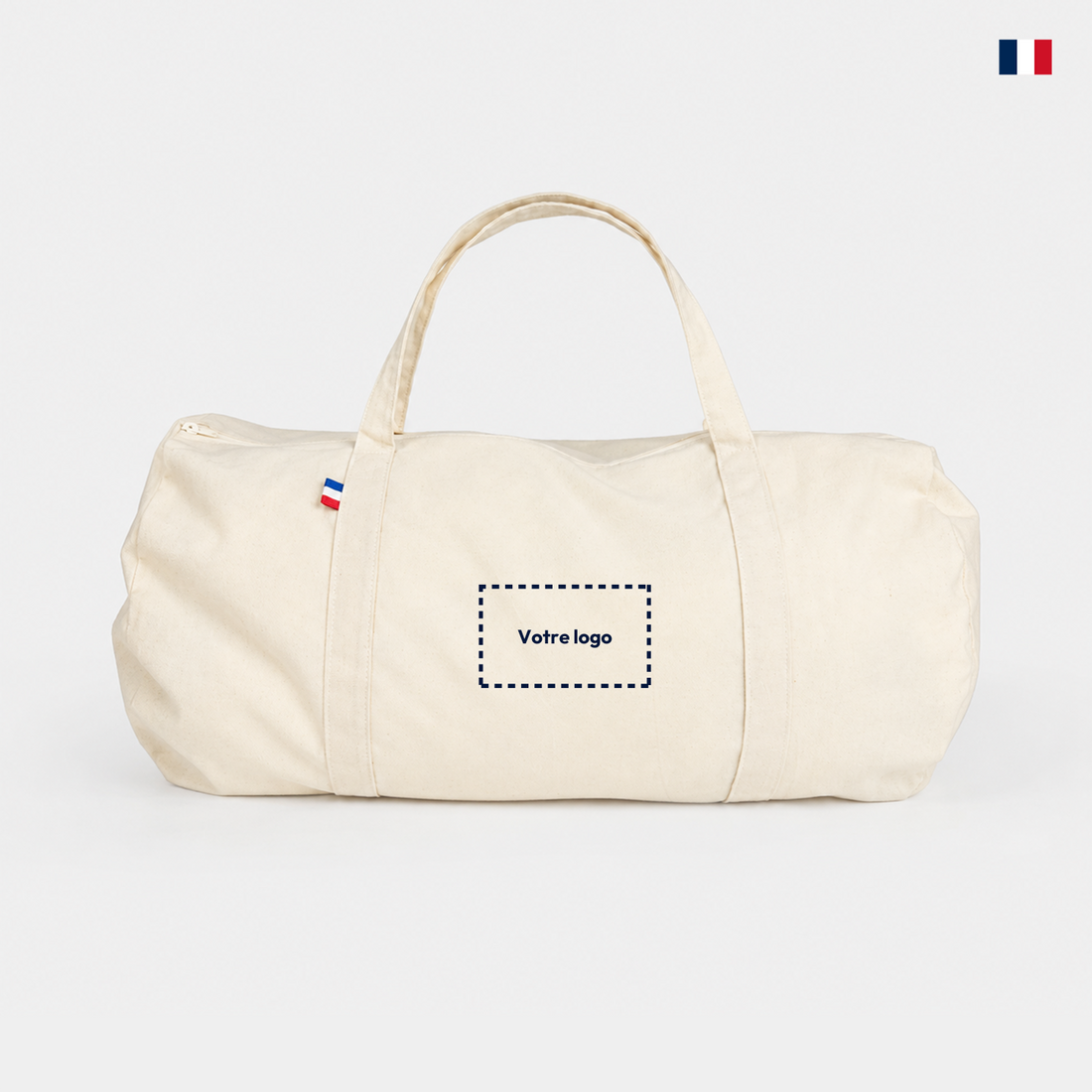 Sac de sport personnalisable - Coton certifié Made in France