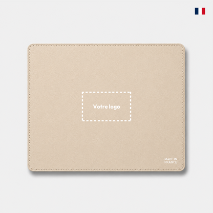 Tapis de souris personnalisable - Cuir recyclé éco-responsable