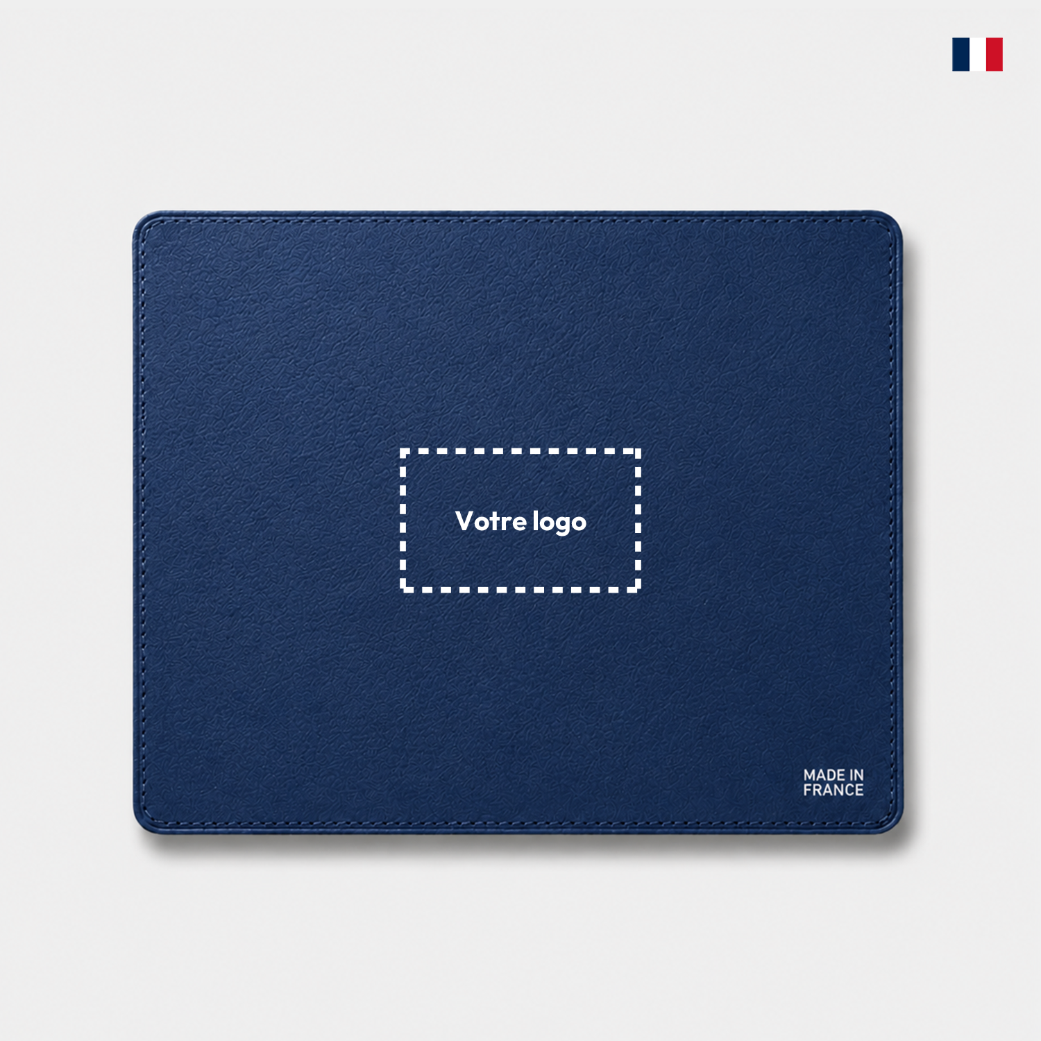 Tapis de souris personnalisable - Cuir recyclé éco-responsable