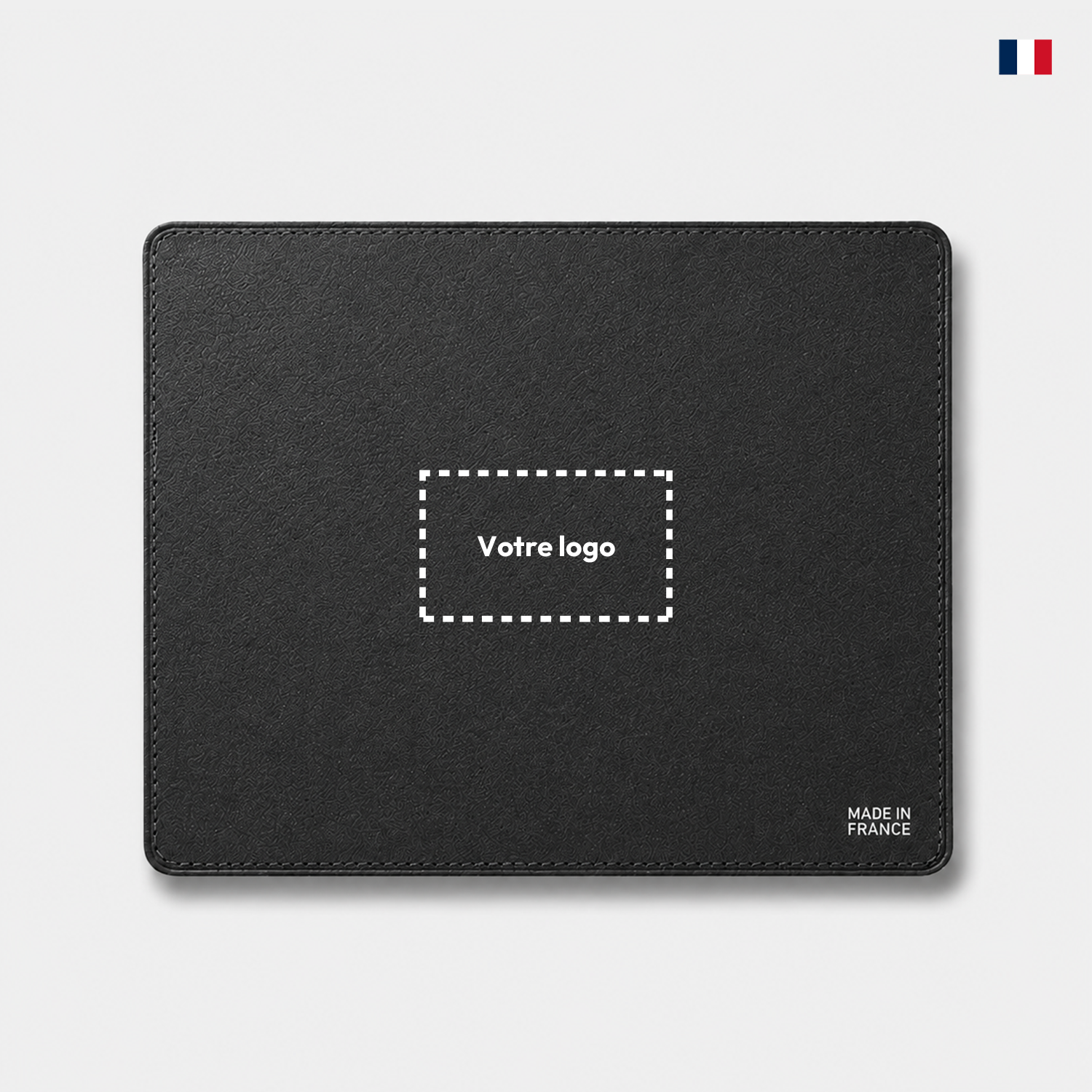 Tapis de souris personnalisable - Cuir recyclé éco-responsable