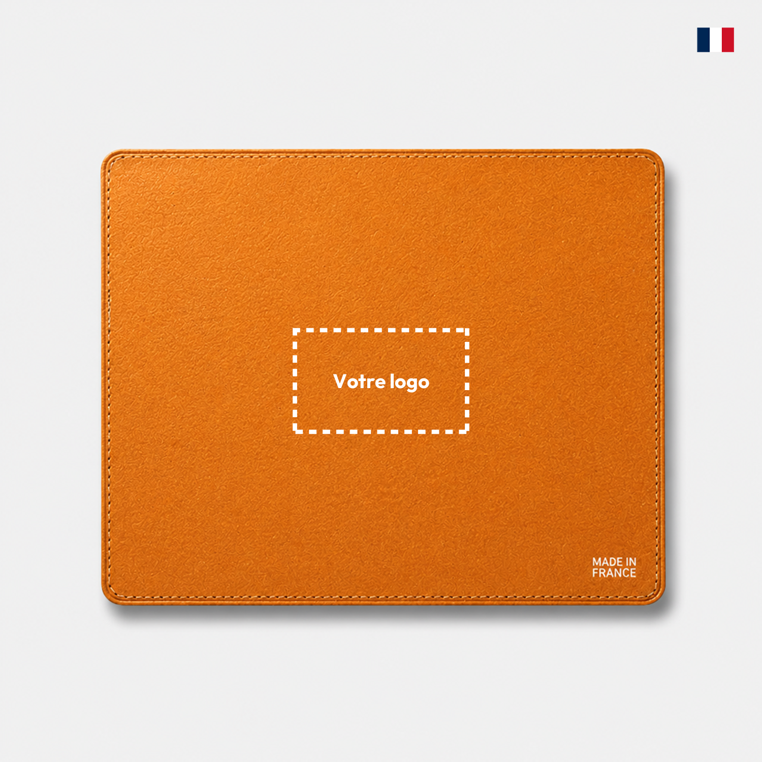 Tapis de souris personnalisable - Cuir recyclé éco-responsable