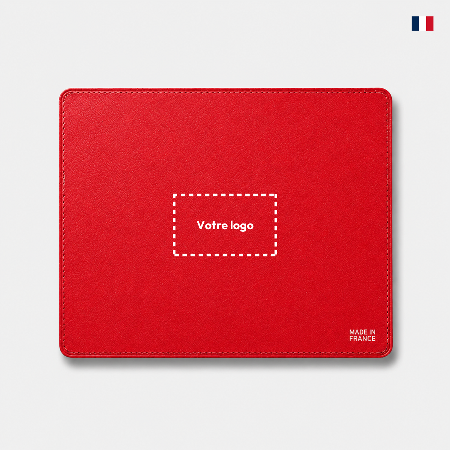 Tapis de souris personnalisable - Cuir recyclé éco-responsable