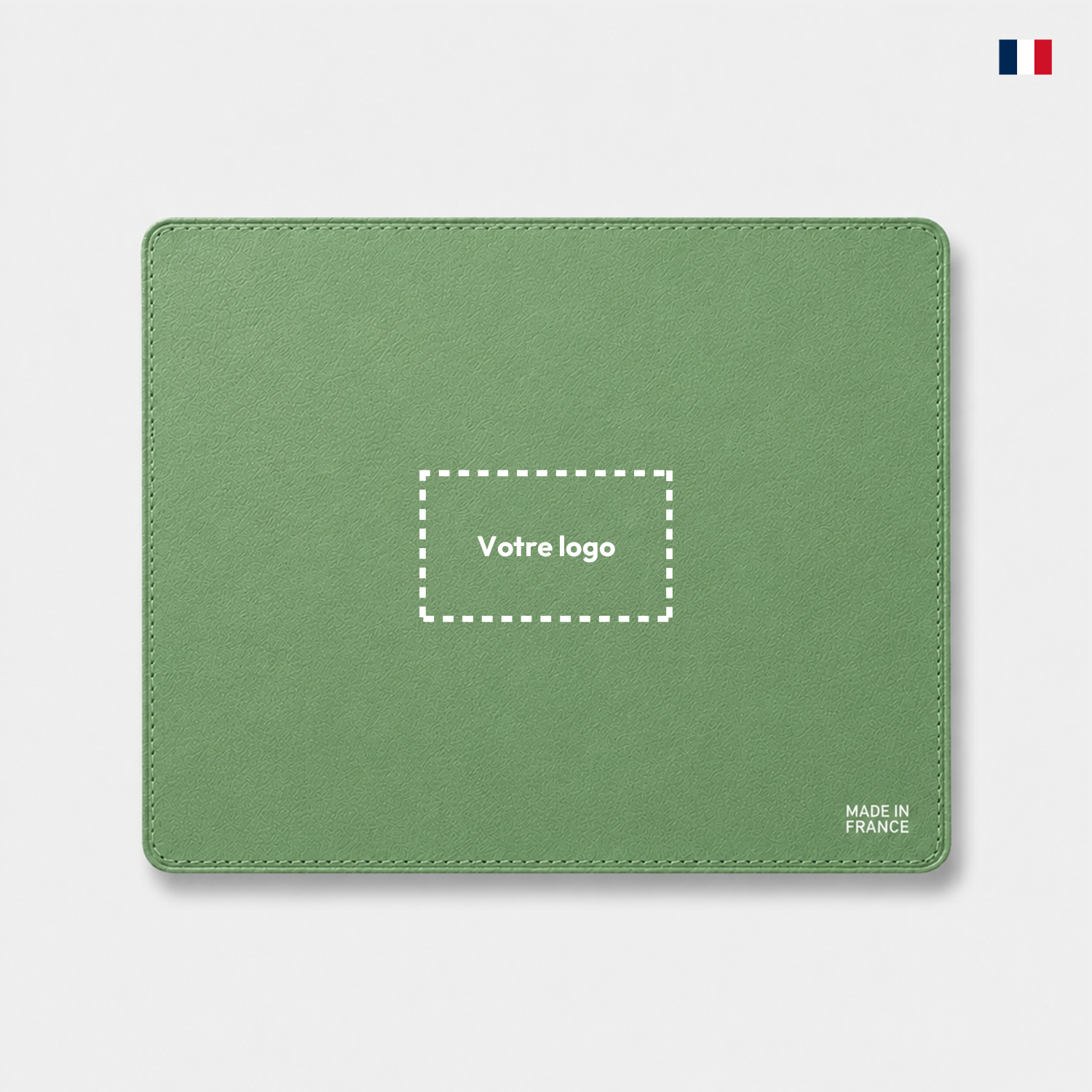 Tapis de souris personnalisable - Cuir recyclé éco-responsable