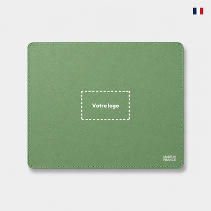Tapis de souris personnalisable - Cuir recyclé éco-responsable