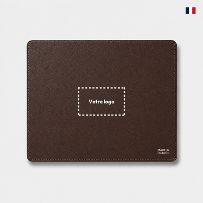 Tapis de souris personnalisable - Cuir recyclé éco-responsable
