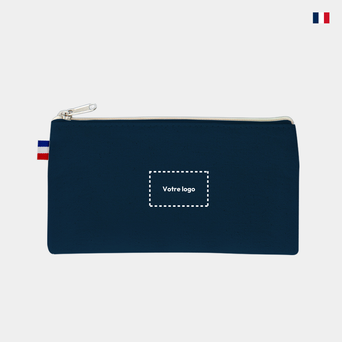 Trousse personnalisable - 100% coton tissé France