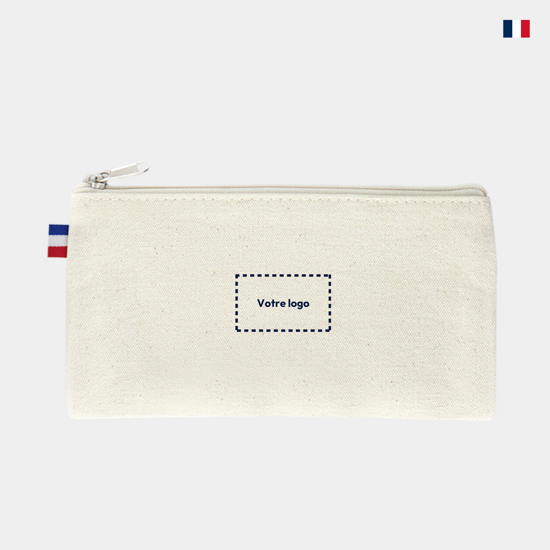 Trousse personnalisable - 100% coton tissé France