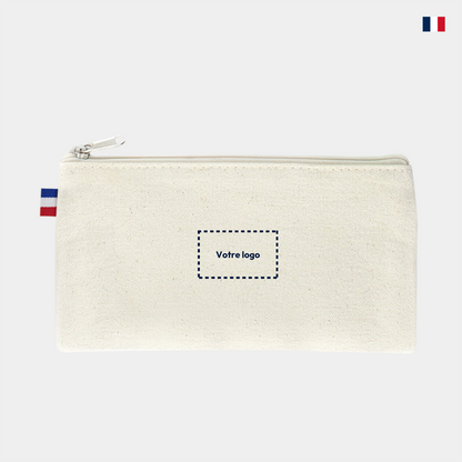 Trousse personnalisable - 100% coton tissé France