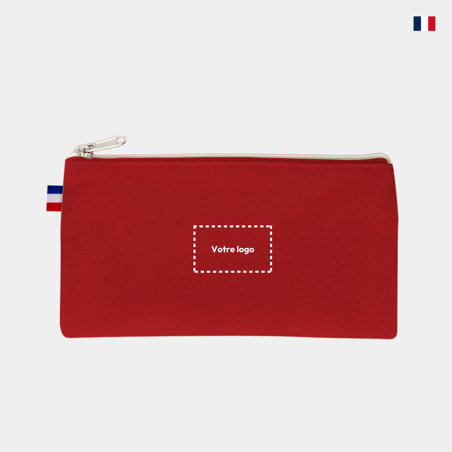 Trousse personnalisable - 100% coton tissé France