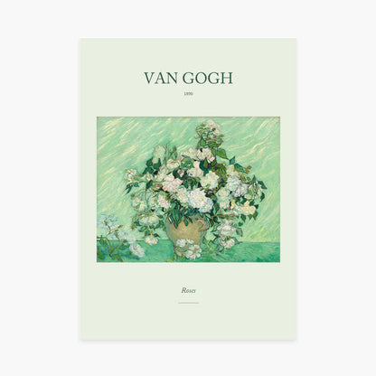 Affiche Van Gogh – Roses — sans cadre