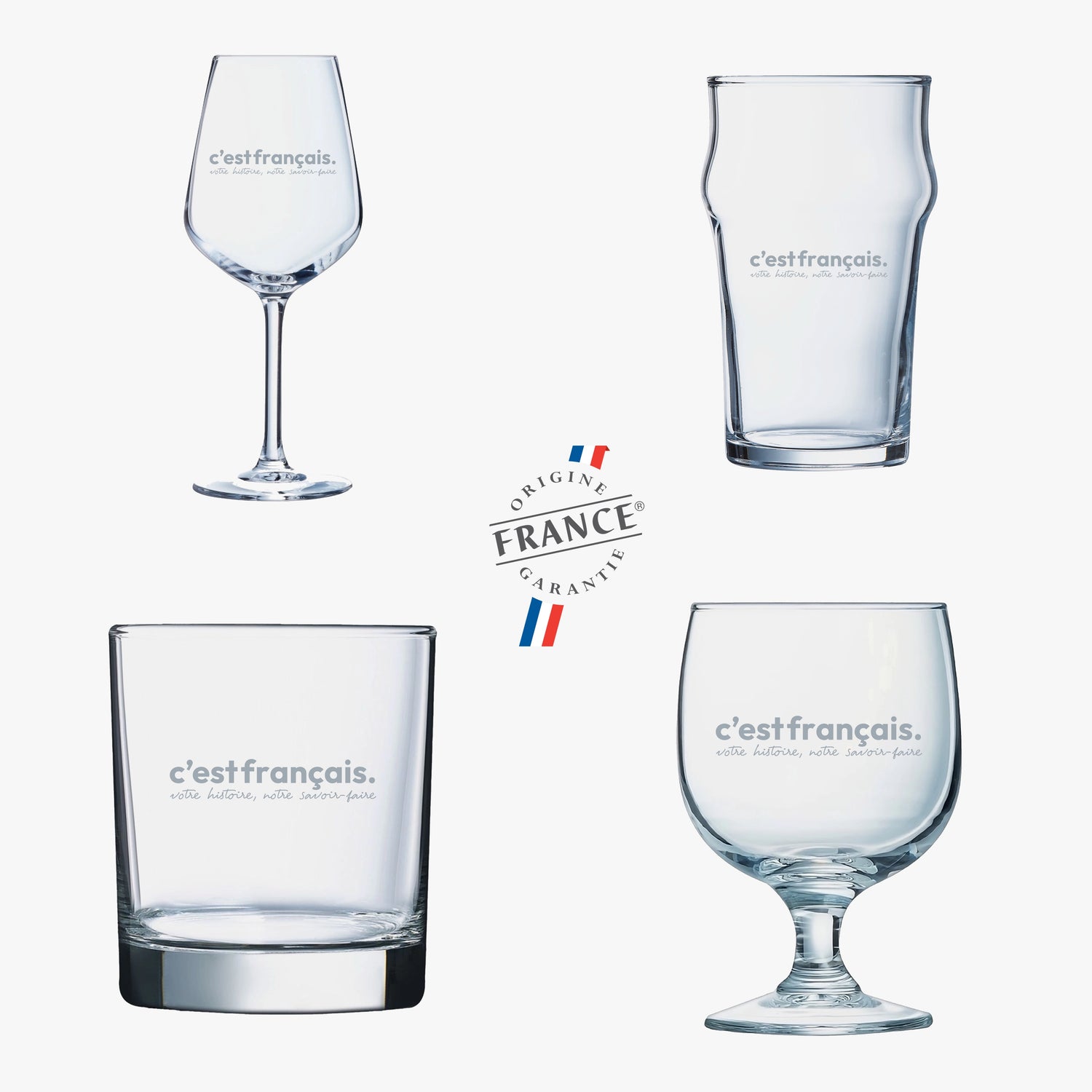 Verre à champagne personnalisé - Gravé
