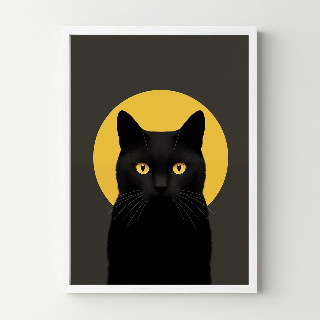 Affiche Black Cat - cestfrancais.fr