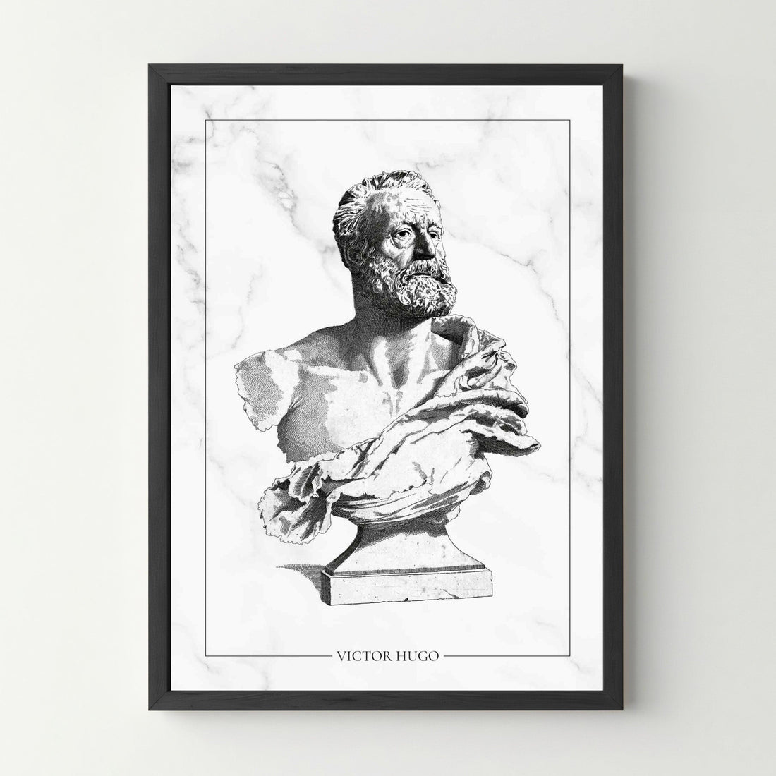 Affiche &quot;Victor Hugo&quot; - cestfrancais.fr