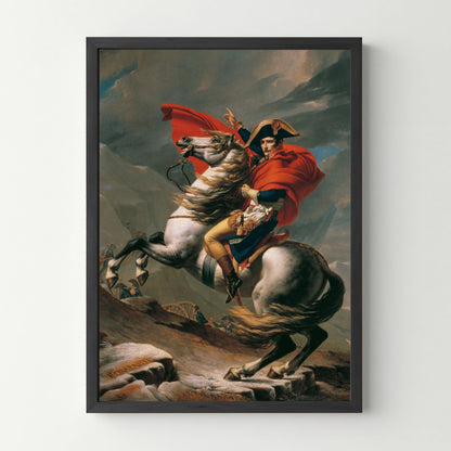 Affiche &quot;Napoleon Bonaparte franchissant le Grand-Saint-Bernard&quot; - cestfrancais.fr