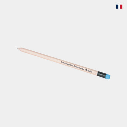 Crayon à papier personnalisable Made in France - Format standard | Marquage entreprise - cestfrancais.fr