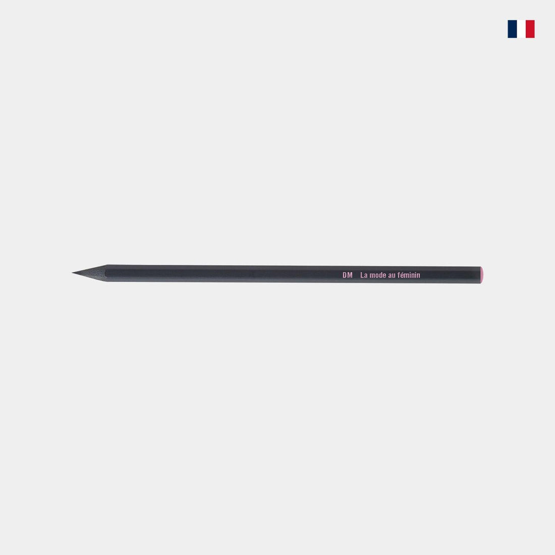 Crayon papier prestige noir personnalisable Élégant - cestfrancais.fr