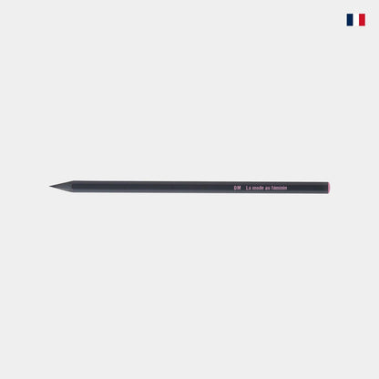 Crayon papier prestige noir personnalisable Élégant - cestfrancais.fr