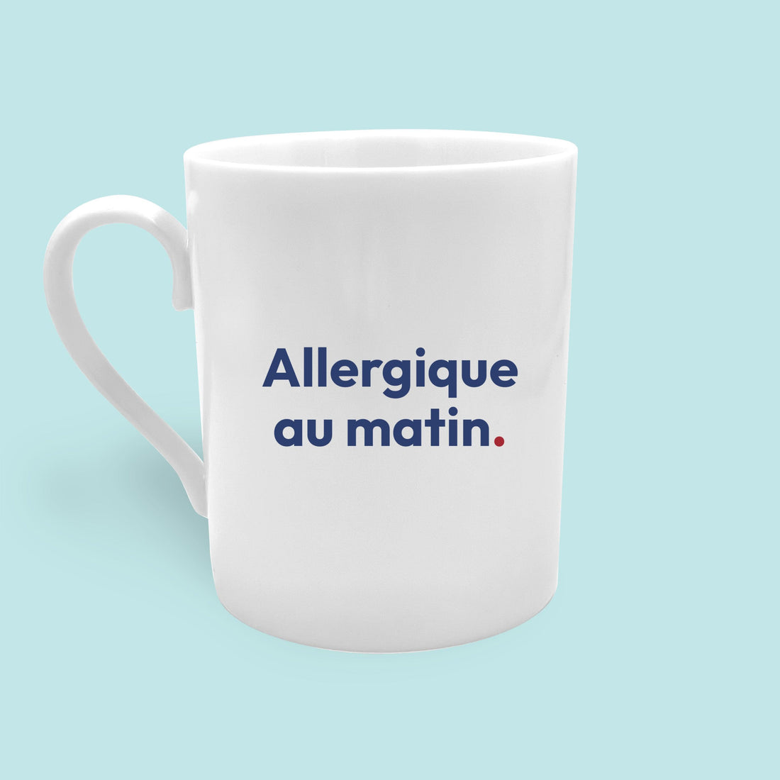 Mug Allergique au matin - cestfrancais.fr