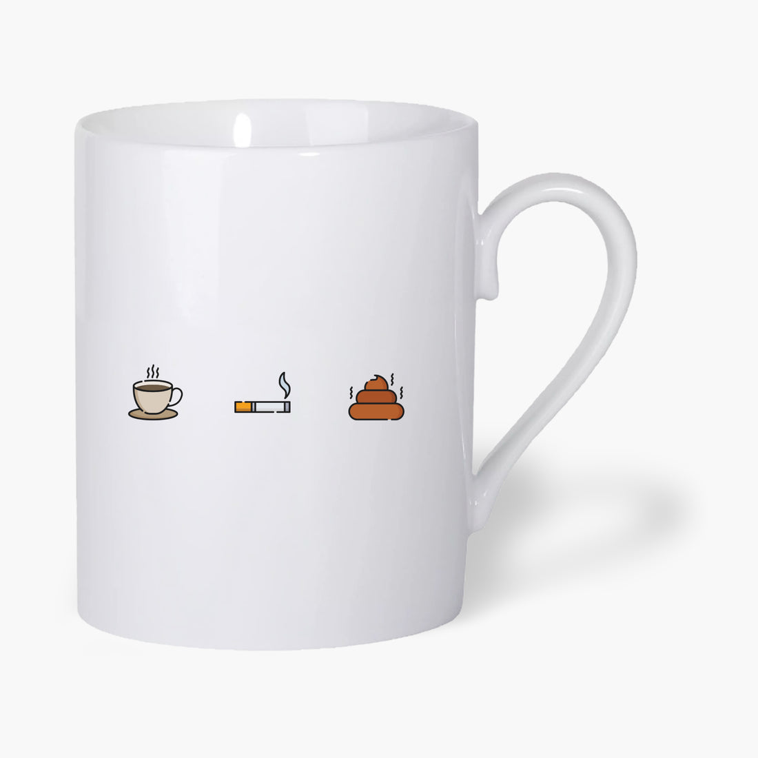 Mug Café Clope Caca