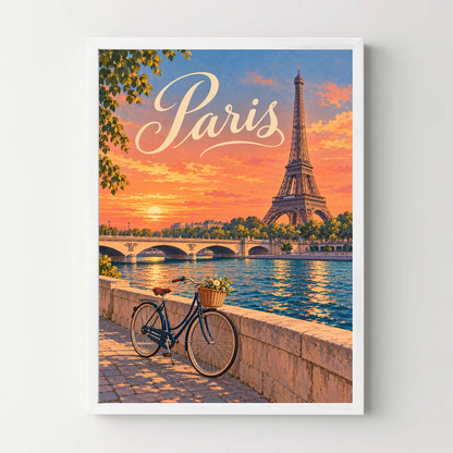 paris-ciel-corail — cadre blanc