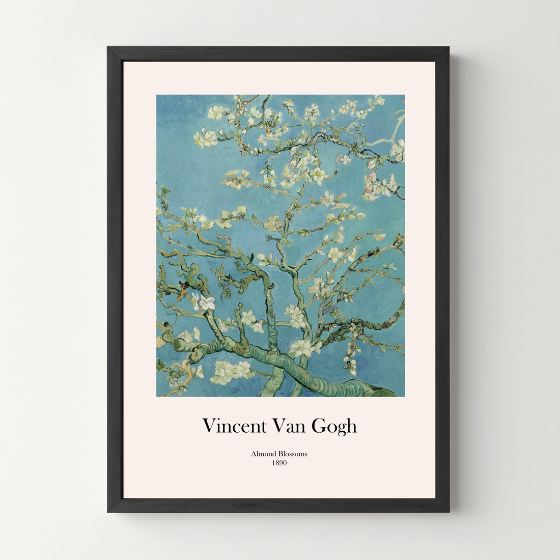 Affiche Van Gogh Amandier en fleurs (Almond Blossoms) –  1890