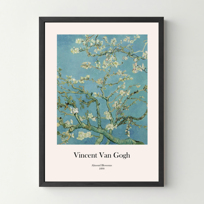 Affiche Van Gogh Amandier en fleurs (Almond Blossoms) –  1890
