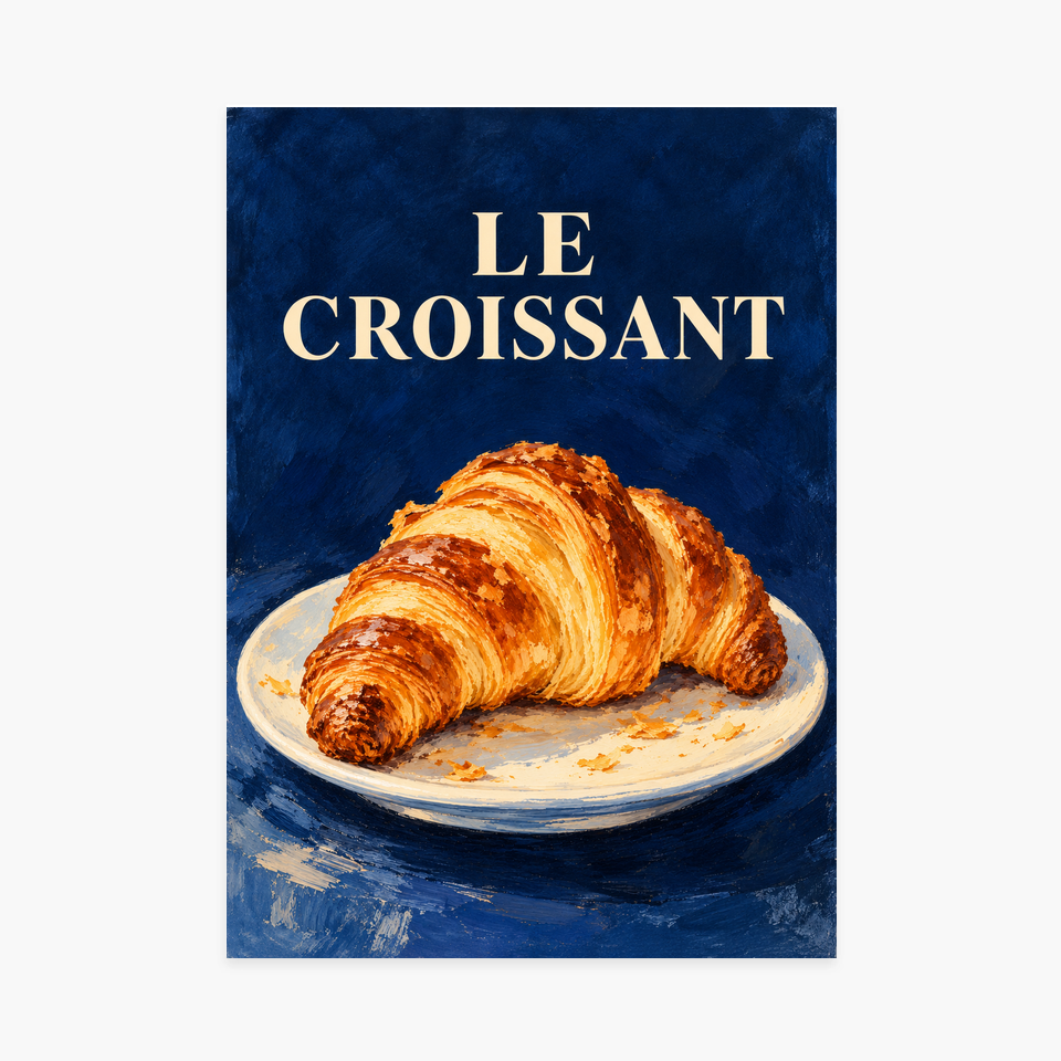 Affiche Le Croissant — sans cadre