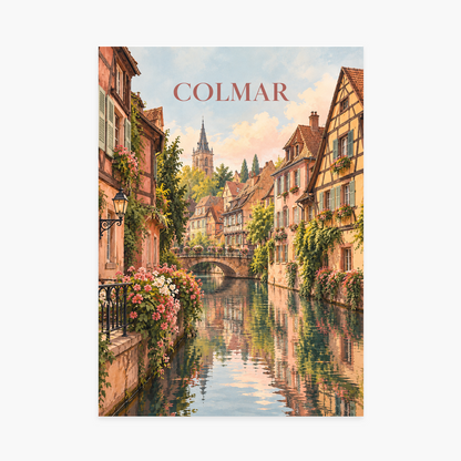 Affiche Colmar – Petite Venise — sans cadre