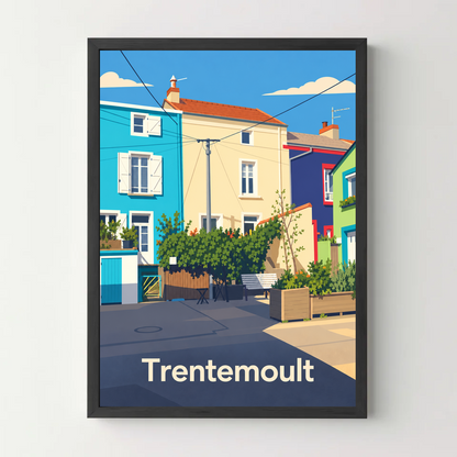 Affiche Trentemoult – cadre noir