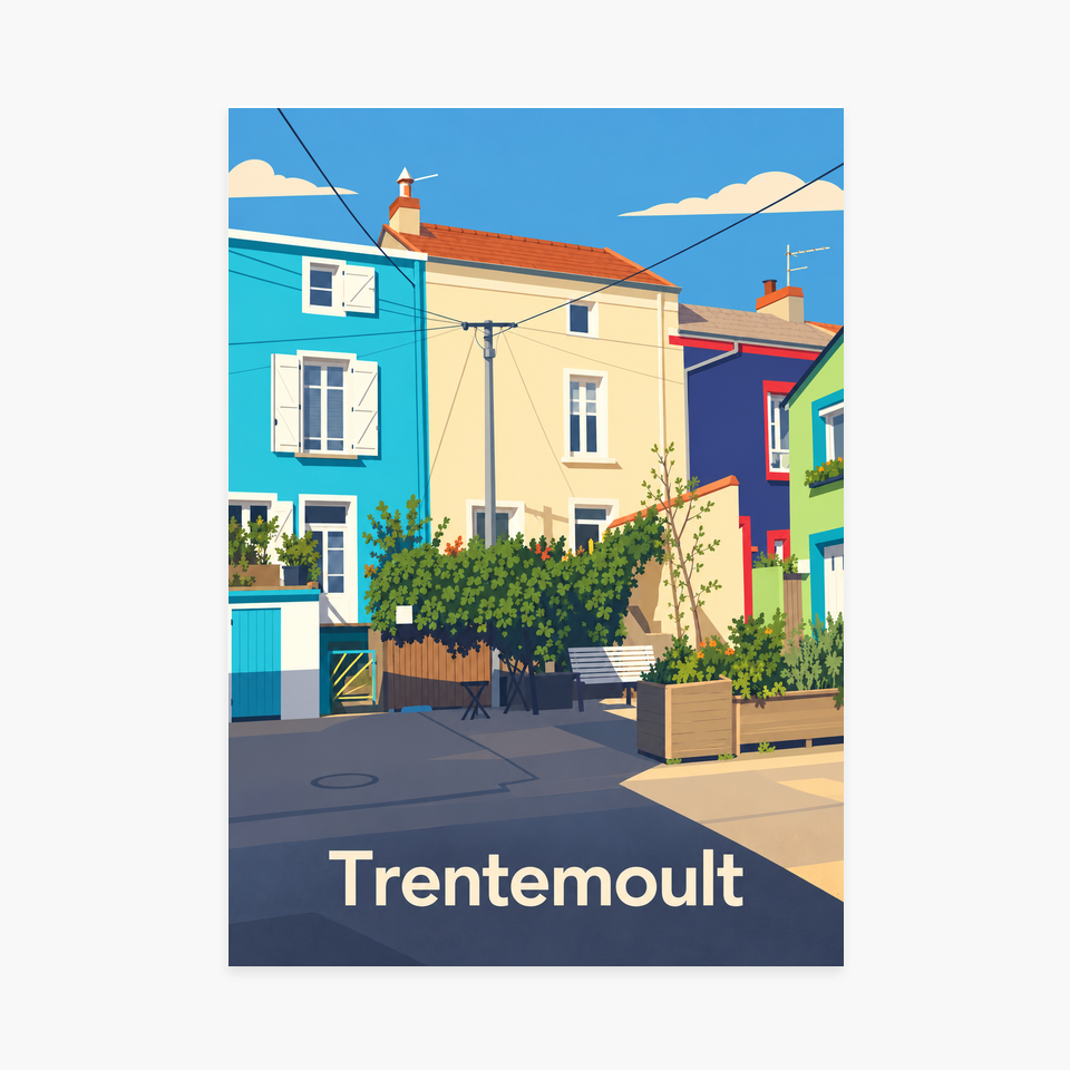Affiche Trentemoult – sans cadre