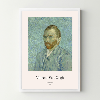 Affiche Van Gogh Autoportrait (1889)