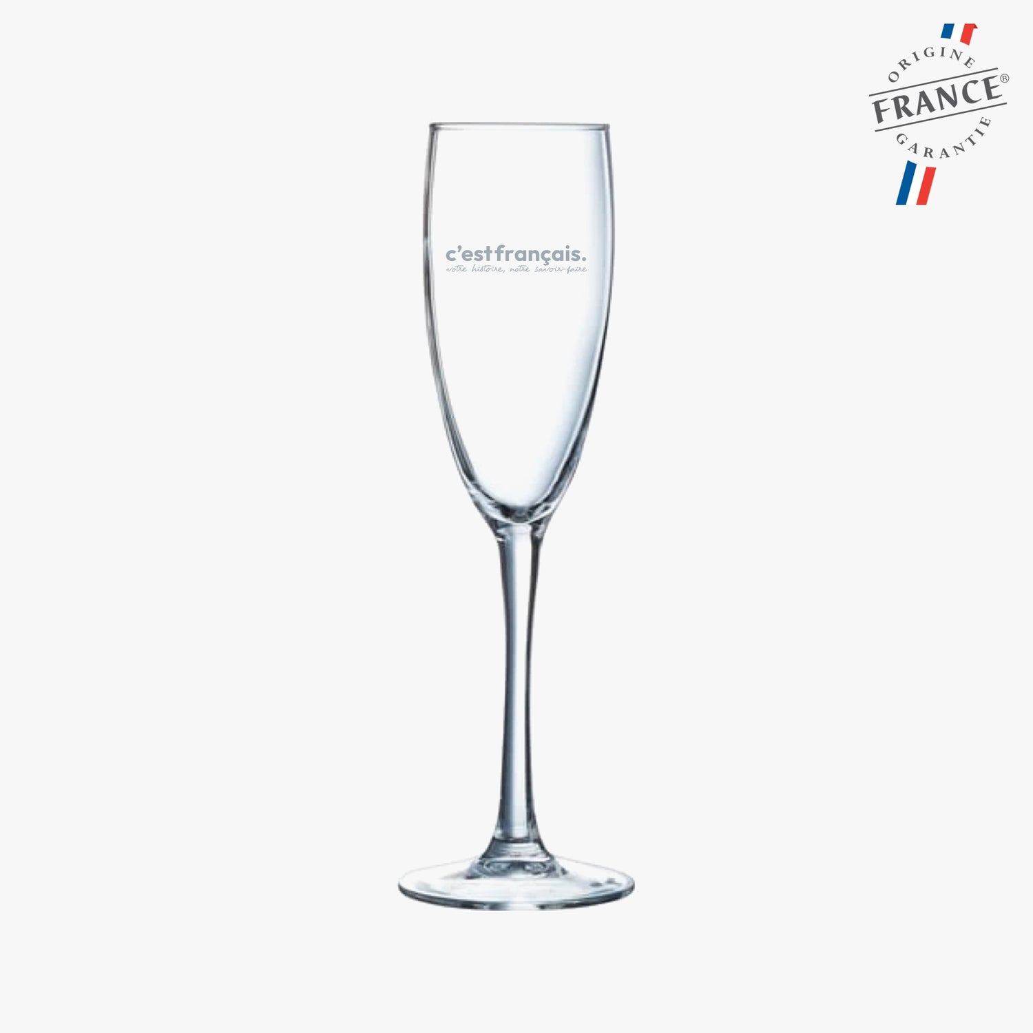 Verre à champagne personnalisé - Gravé