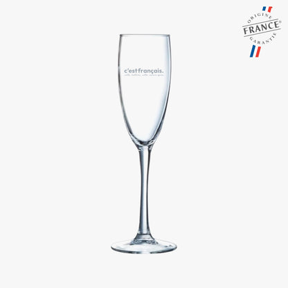 Verre à champagne personnalisé - Gravé