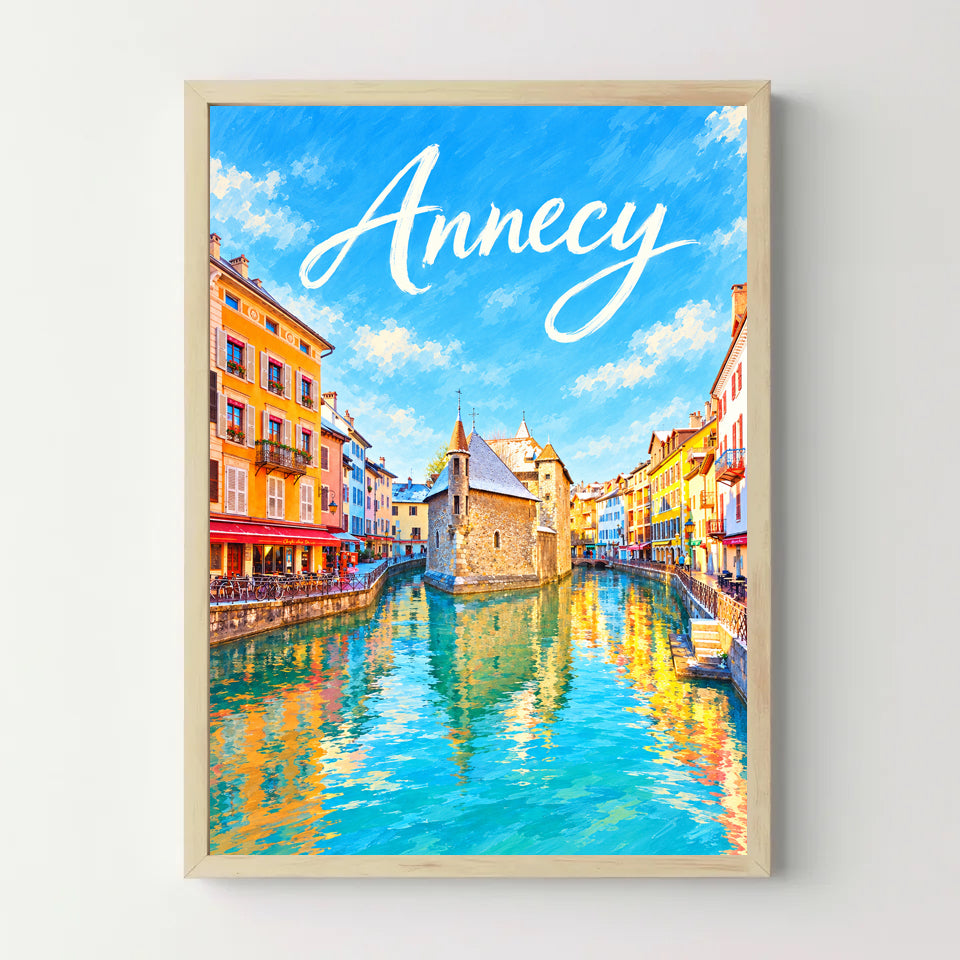 Affiche annecy – bois